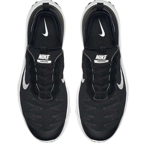 Womens NIKE FI BERMUDA Black/White Golf Trainers Shoe Size 9 - Picture 2 of 14